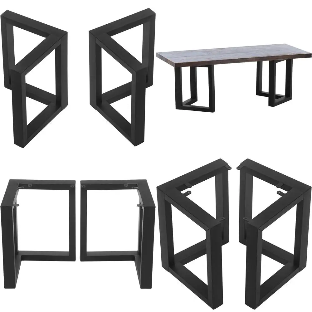 Сверхмощные металлические ножки стола в деревенском стиле для использования в столе и столе, прямоугольная форма, набор из 2 шт., высота 15,7 x ширина 17,7
Сверхмощные металлические ножки стола в деревенском стиле для использования в столе и столе, прямоугольная форма, набор из 2 шт., высота 15,7 x ширина 17,7