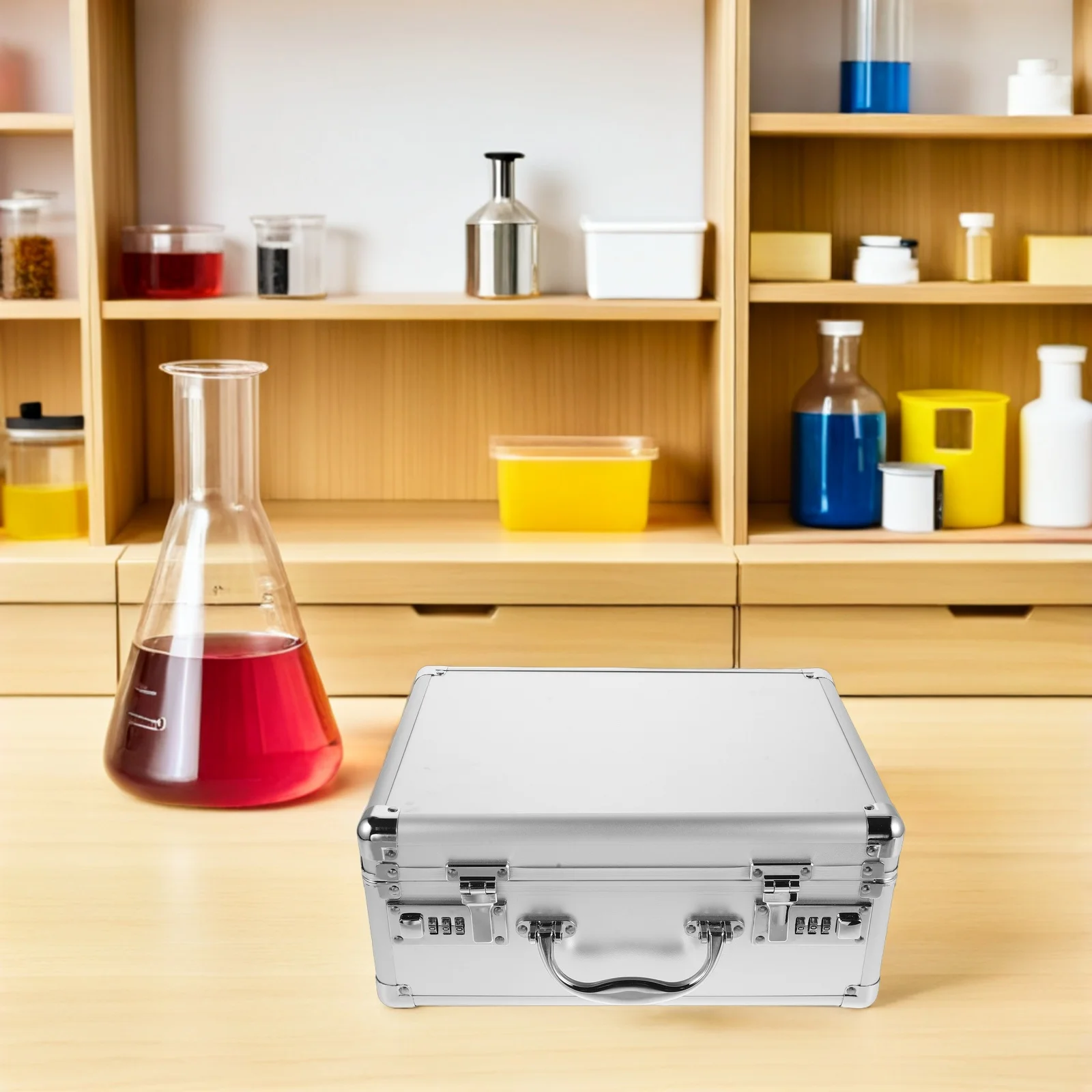 Aluminium Alloy Medicine Box Lockable Storage Case Portable Organizer Carrier Handle Emergency Medical Supplies
Aluminium Alloy Medicine Box Lockable Storage Case Portable Organizer Carrier Handle Emergency Medical Supplies