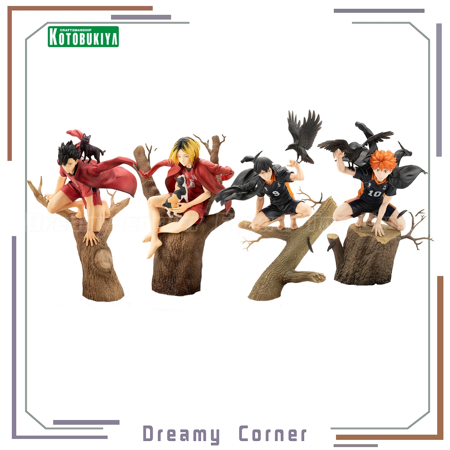 【In Stock】Original Kotobukiya ARTFX J Haikyuu Kuroo Tetsurou Kozume Kenma Hinata Shoyo Tobio Kageyama 1/8 Scale Figure Gift
【In Stock】Original Kotobukiya ARTFX J Haikyuu Kuroo Tetsurou Kozume Kenma Hinata Shoyo Tobio Kageyama 1/8 Scale Figure Gift