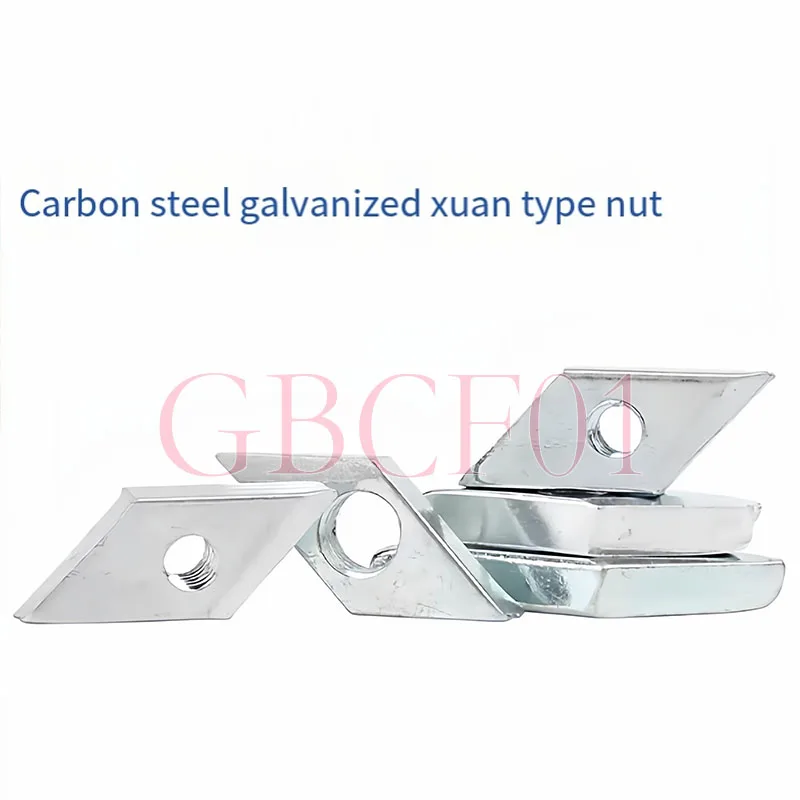 Parallelogram Nut M4 M5 M6 M8 Diamond Galvanized Zinc Plated Carbon Steel Block Compatible Nut for Aluminum Profile 30 40 Series
Parallelogram Nut M4 M5 M6 M8 Diamond Galvanized Zinc Plated Carbon Steel Block Compatible Nut for Aluminum Profile 30 40 Series