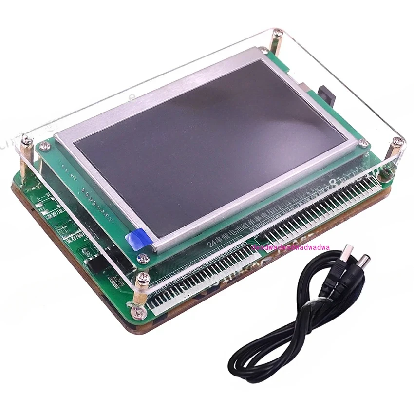 LCD 24S Lithium 18650 Battery Pack Single Cell Voltage Tester Measuring Identify String Number LiFePo4 Li-Ion Battery Tester
LCD 24S Lithium 18650 Battery Pack Single Cell Voltage Tester Measuring Identify String Number LiFePo4 Li-Ion Battery Tester