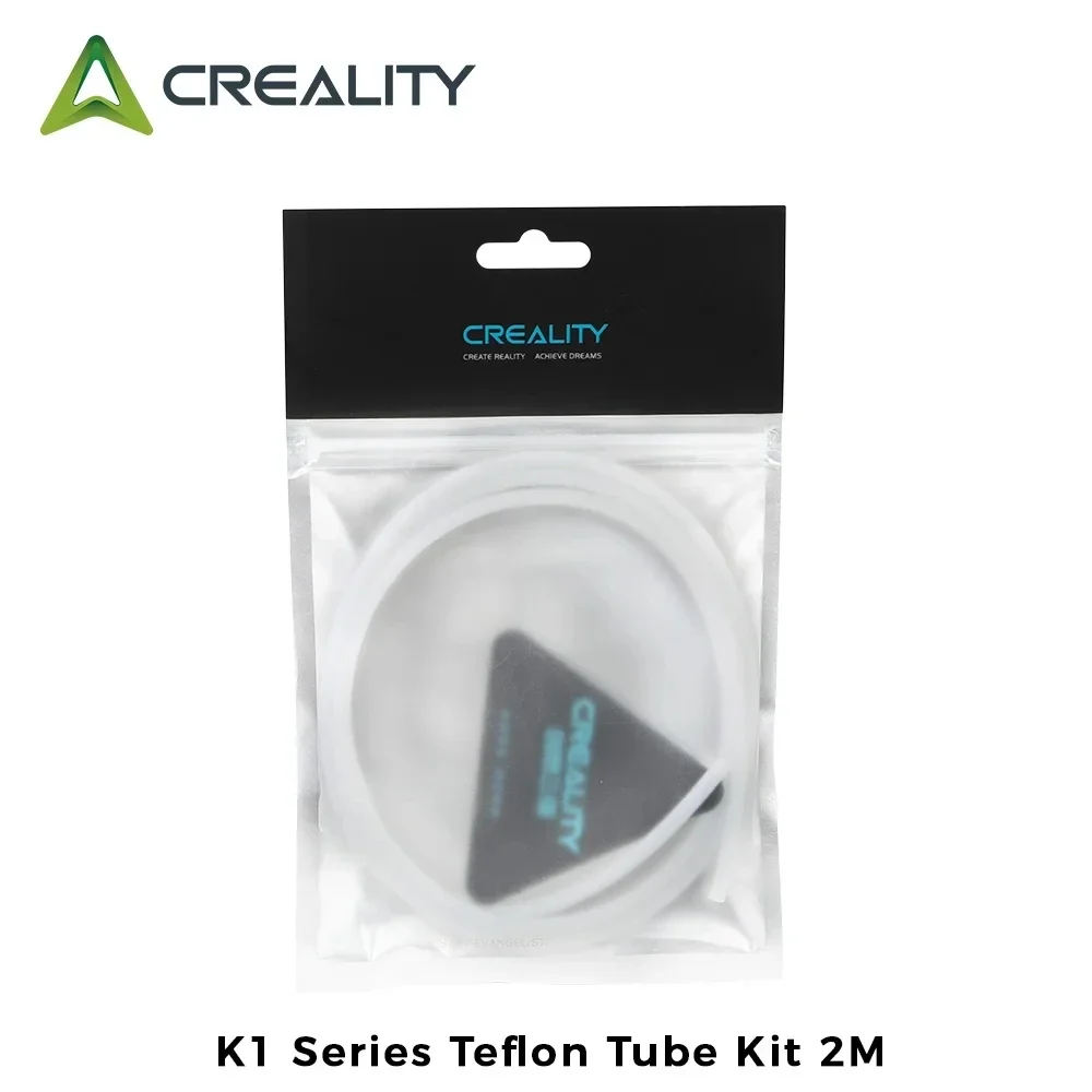 Оригинальный комплект тефлоновых трубок серии K1 Creality, комплект белых тефлоновых трубок 2 м для деталей 3D-принтера K1_K1C_K1 Max_Ender-3 V3
Оригинальный комплект тефлоновых трубок серии K1 Creality, комплект белых тефлоновых трубок 2 м для деталей 3D-принтера K1_K1C_K1 Max_Ender-3 V3