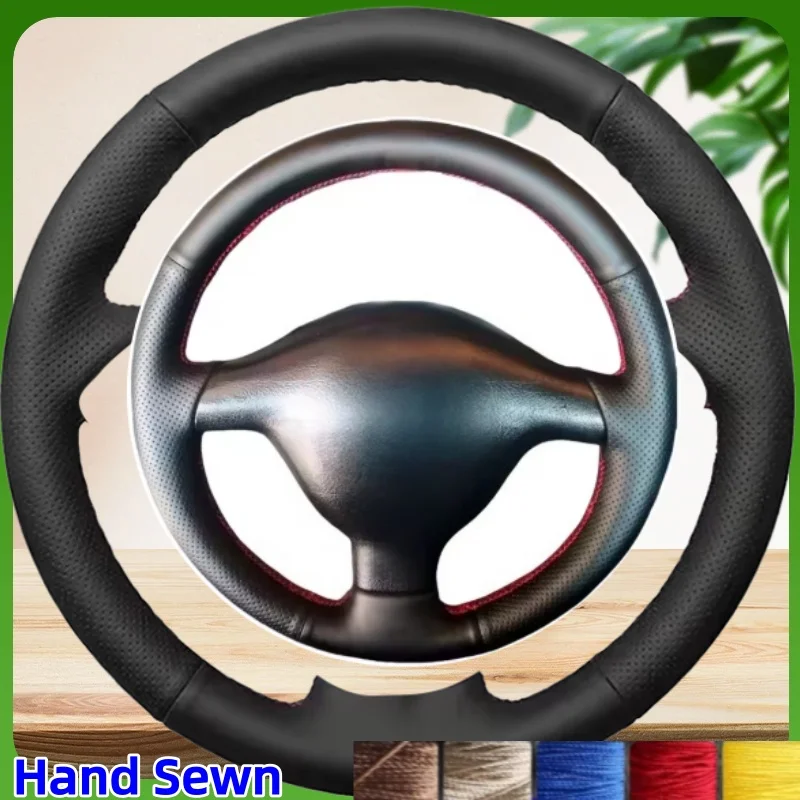 Customized Non-Slip Leather Car Steering Wheel Cover Braid For Volkswagen VW Golf 4 Passat B5 1996-2003 Seat Leon 1999-2004 Polo
Customized Non-Slip Leather Car Steering Wheel Cover Braid For Volkswagen VW Golf 4 Passat B5 1996-2003 Seat Leon 1999-2004 Polo