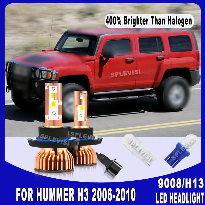 50000H Long Lifespan 4X Brighter Light for Enhanced Night Road Visibility LED HEADLIGHT For Hummer H3 2006 2007 2008 2009 2010
50000H Long Lifespan 4X Brighter Light for Enhanced Night Road Visibility LED HEADLIGHT For Hummer H3 2006 2007 2008 2009 2010