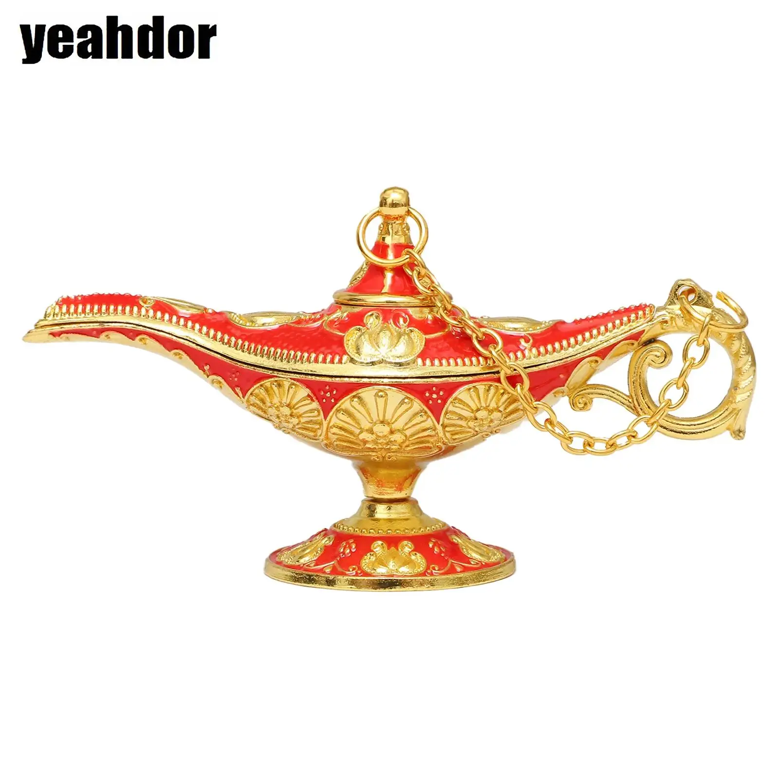 Arabian Magic Light Lamp Metal Classic Legend Vintage Carved Cone Wishing Prop for Halloween Home Decoration Party Gift
Arabian Magic Light Lamp Metal Classic Legend Vintage Carved Cone Wishing Prop for Halloween Home Decoration Party Gift