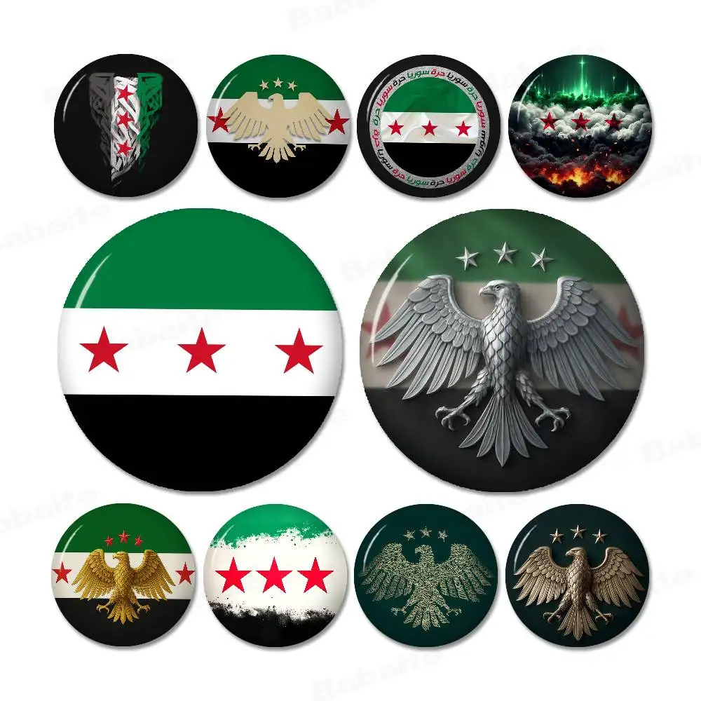 Eagle Syrian Logo Flag Creative Tinplate Soft Button Pins Animal Icon Brooch Lapel Backpack Badge Accessories Pin
Eagle Syrian Logo Flag Creative Tinplate Soft Button Pins Animal Icon Brooch Lapel Backpack Badge Accessories Pin