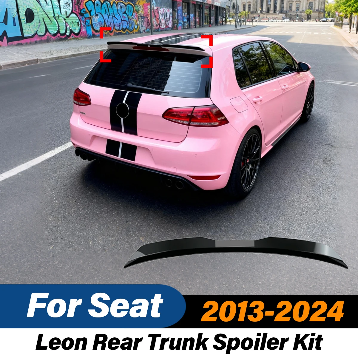 Для Seat Leon 2013 2014 2015 2016 2017 2018 2019 2020 2021 2022 2023 2024 Комплект спойлера заднего багажника Комплект модификации кузова заднего крыла
Для Seat Leon 2013 2014 2015 2016 2017 2018 2019 2020 2021 2022 2023 2024 Комплект спойлера заднего багажника Комплект модификации кузова заднего крыла