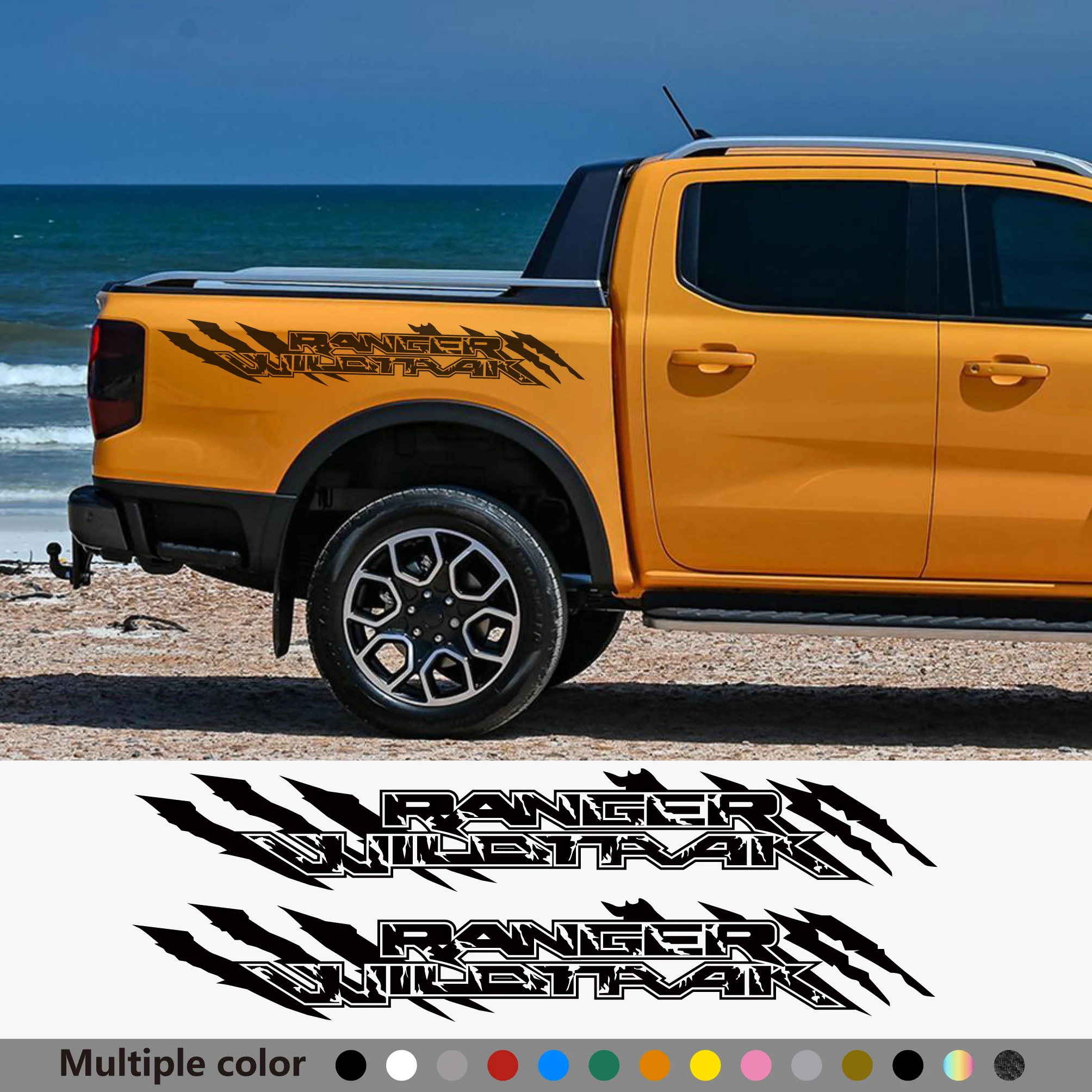 2PCS Pickup Stickers Apply for Ford Ranger Raptor Wildtrak Decor Truck Car Letter Graphics Auto Accessories Vinyl Film Decals
2PCS Pickup Stickers Apply for Ford Ranger Raptor Wildtrak Decor Truck Car Letter Graphics Auto Accessories Vinyl Film Decals