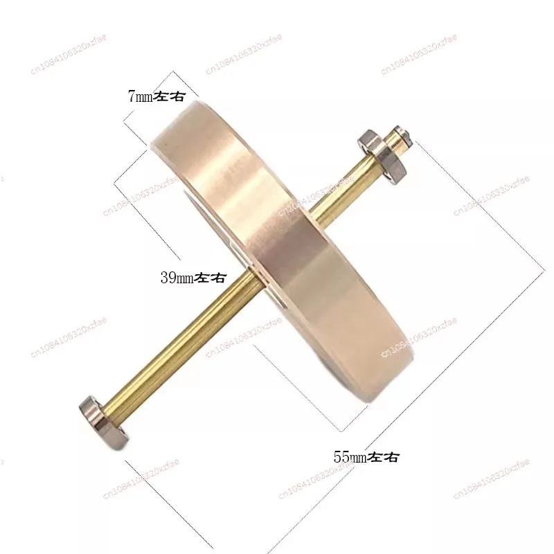 Electric start frameless brass gyroscope college student science and technology experiment anti-gravity hand screw toy
Electric start frameless brass gyroscope college student science and technology experiment anti-gravity hand screw toy