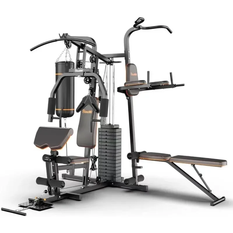 SincMill Multifunctional Home Gym Machine Full Body Training Equipment Indoor Daily Fitness Workout Exercise Gear
SincMill Multifunctional Home Gym Machine Full Body Training Equipment Indoor Daily Fitness Workout Exercise Gear