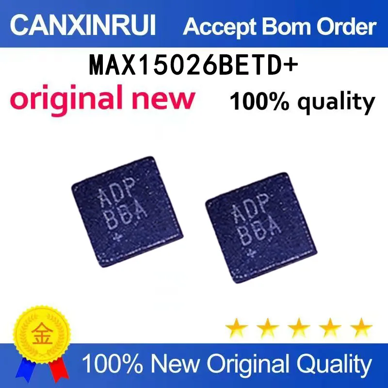 (5-100 pieces)Brand new stock/MAX15026BETD+MAX15026 silk screen ADP QFN14
(5-100 pieces)Brand new stock/MAX15026BETD+MAX15026 silk screen ADP QFN14