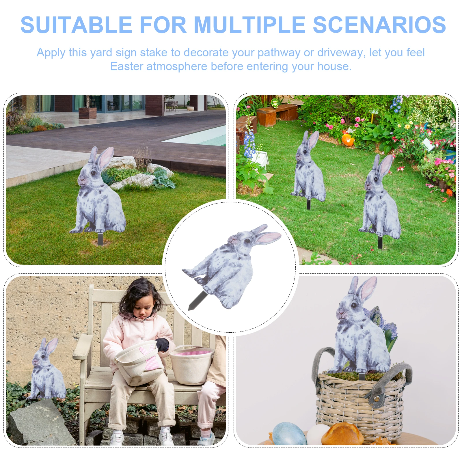 Acrylic Bunny Decor Easter Garden Stakes Reliable Outdoor Modern Farmhouse Rustic Style Lawn Gifts Kids Party Photo Prop Yard
Acrylic Bunny Decor Easter Garden Stakes Reliable Outdoor Modern Farmhouse Rustic Style Lawn Gifts Kids Party Photo Prop Yard