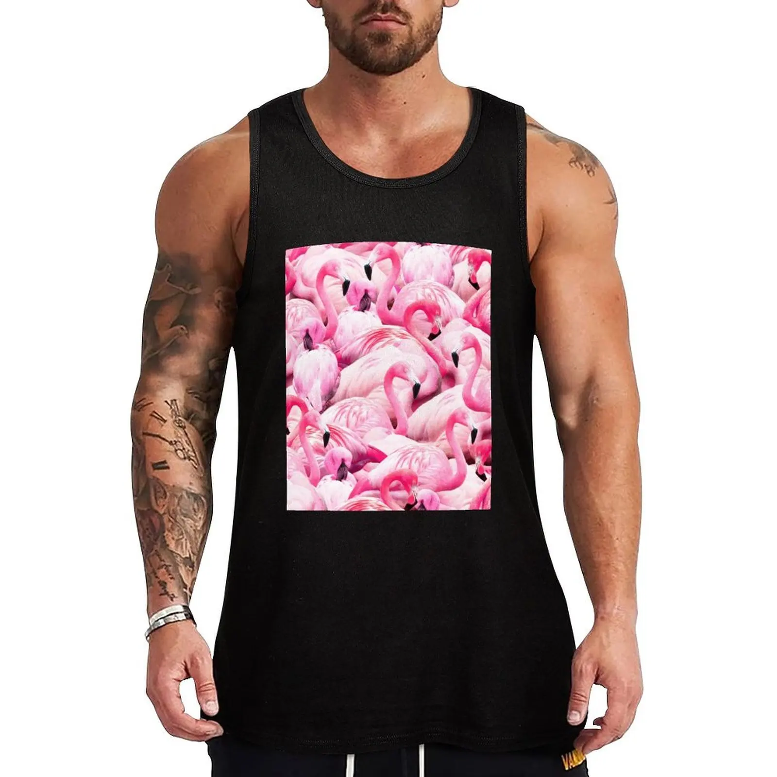 Flamingo Party Tank Top Vest male bodybuilding men clothes sleeveless Men's t-shirts summer clothes
Flamingo Party Tank Top Vest male bodybuilding men clothes sleeveless Men's t-shirts summer clothes