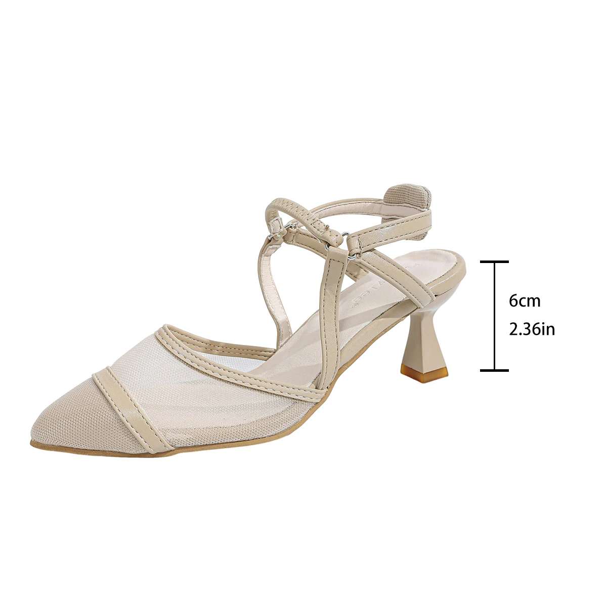Elegant Women Mesh Pointed Toe Pumps Breathable Ankle Strap Geometric Low Heels Office Chic Dress Shoes Classic Summer Sandals
Elegant Women Mesh Pointed Toe Pumps Breathable Ankle Strap Geometric Low Heels Office Chic Dress Shoes Classic Summer Sandals