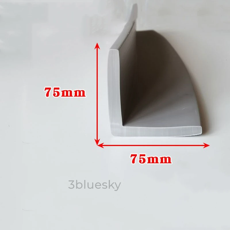 Custom Rubber L Strip Angle Corner Protecor Edge Encloser Shield Collision Avoidance Gasket 75x75mm Grey
Custom Rubber L Strip Angle Corner Protecor Edge Encloser Shield Collision Avoidance Gasket 75x75mm Grey
