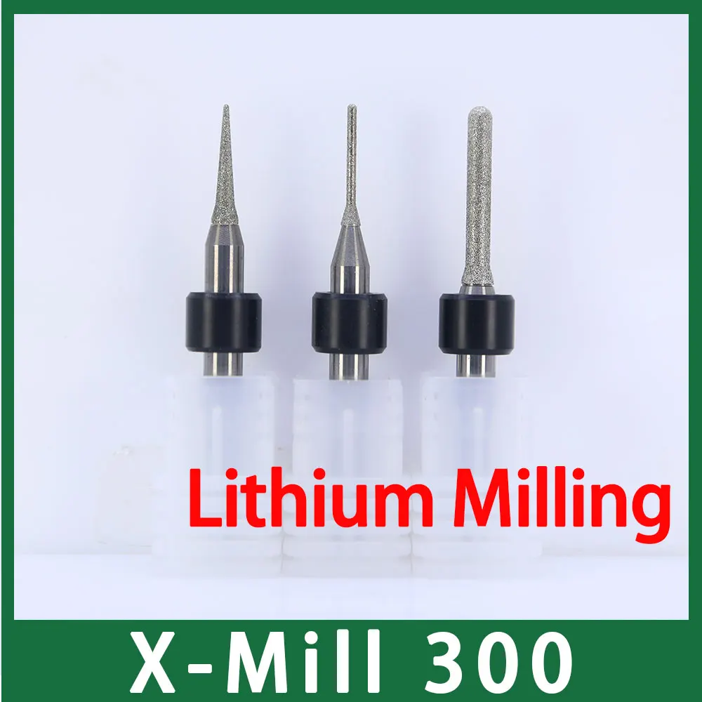 XTCERA Xmill 300 CADCAM Milling Burs 4mm Shank for Lithium Disilicate, Titanium Premill Blank,etc.
XTCERA Xmill 300 CADCAM Milling Burs 4mm Shank for Lithium Disilicate, Titanium Premill Blank,etc.