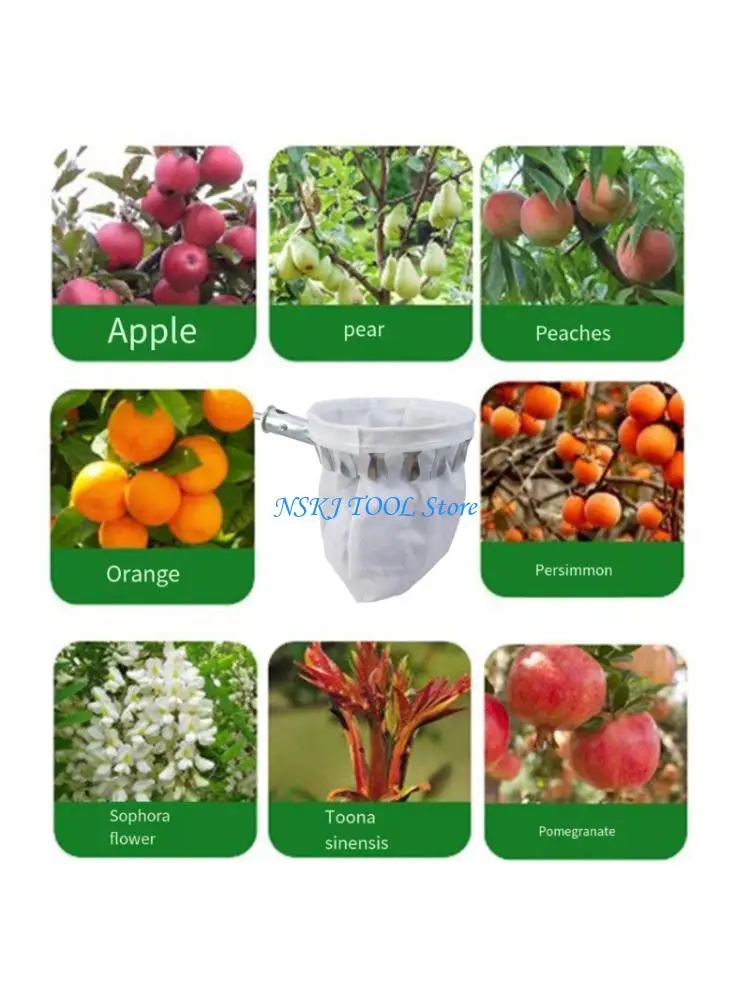 L8RC Heavy Duty Metal Fruit Picking Fruit Catcher Gardening Peach Collection
L8RC Heavy Duty Metal Fruit Picking Fruit Catcher Gardening Peach Collection