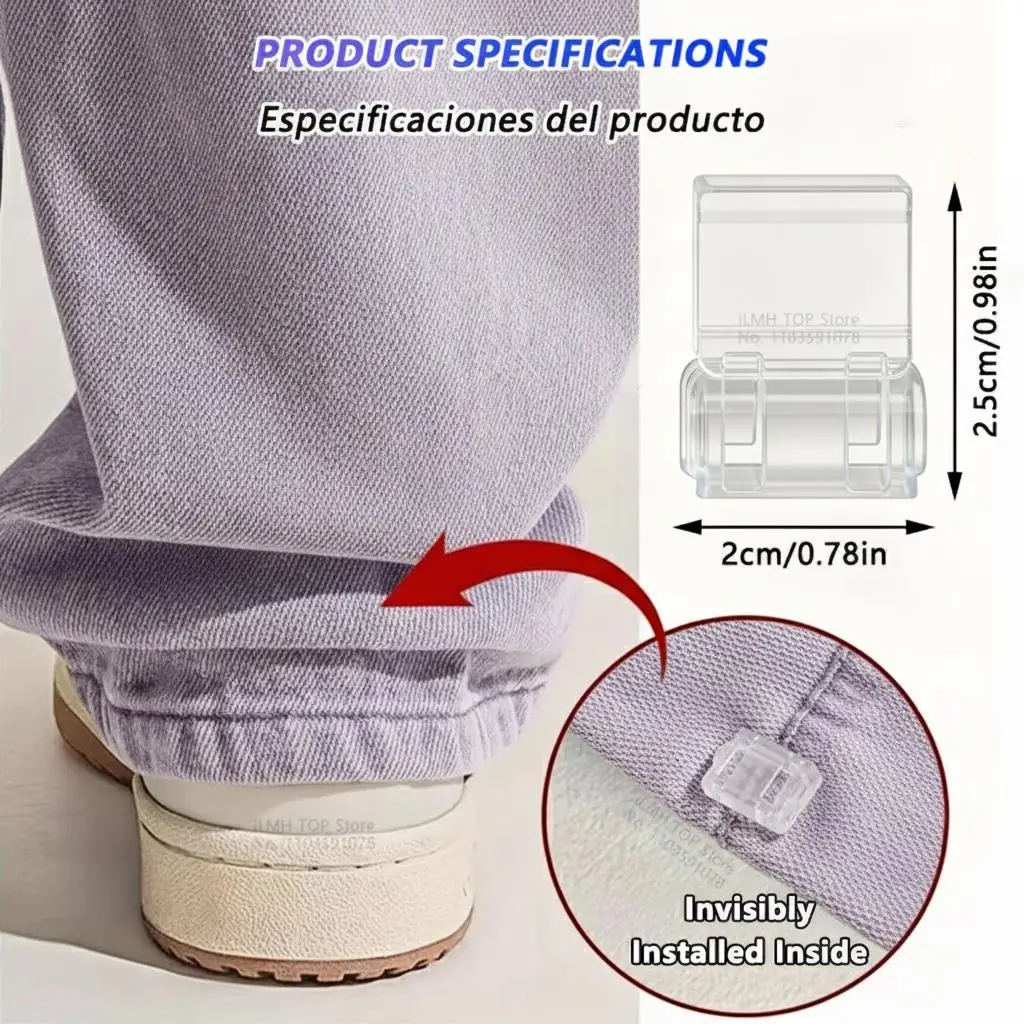 4PCS Invisible Leg Shortening Clip Non Slip Pants Edge Clip Quick Fix Hem Clip Hidden Pants Adjuster Sewing Accessories for Clothing Waist and Pant Hem Adjustment sewing clips plastic clips sewing supplies suspender clips clip
4PCS Invisible Leg Shortening Clip Non Slip Pants Edge Clip Quick Fix Hem Clip Hidden Pants Adjuster Sewing Accessories for Clothing Waist and Pant Hem Adjustment sewing clips plastic clips sewing supplies suspender clips clip
