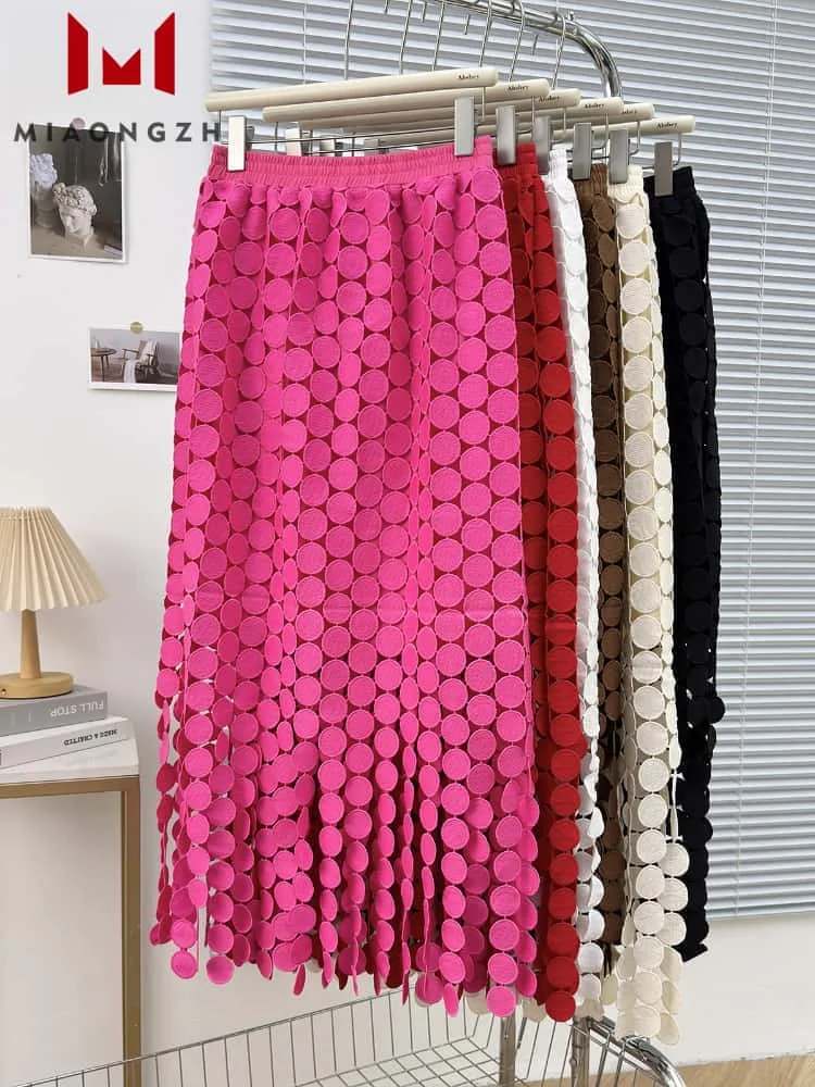 Fashion Cut Out Skirt For Women Solid Color High Waist Patchwork Tassel Ladies Irregular Hem Temperament Casual Midi Skirts New
Fashion Cut Out Skirt For Women Solid Color High Waist Patchwork Tassel Ladies Irregular Hem Temperament Casual Midi Skirts New