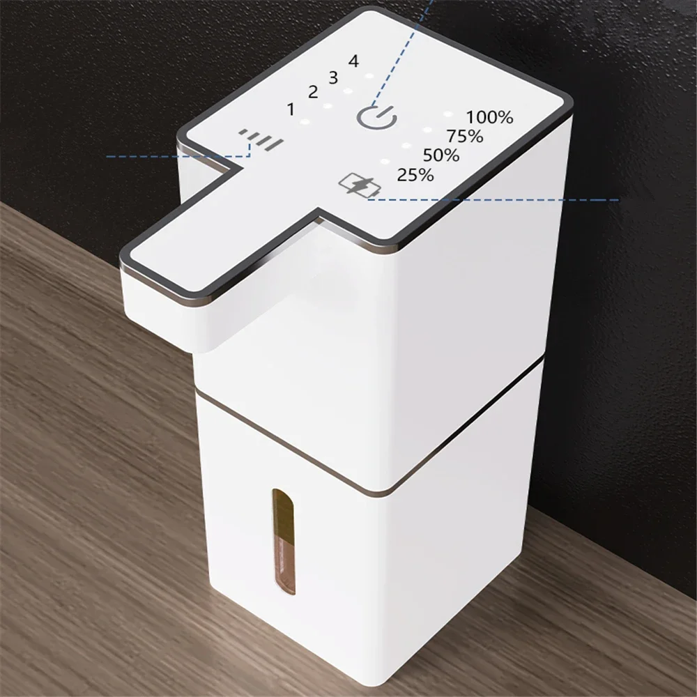 Multifunction Induction Foam Dispenser 4 Gears Automatic Sensor Liquid Soap Distributor Intelligent Touchless Auto Hand Washer
Multifunction Induction Foam Dispenser 4 Gears Automatic Sensor Liquid Soap Distributor Intelligent Touchless Auto Hand Washer