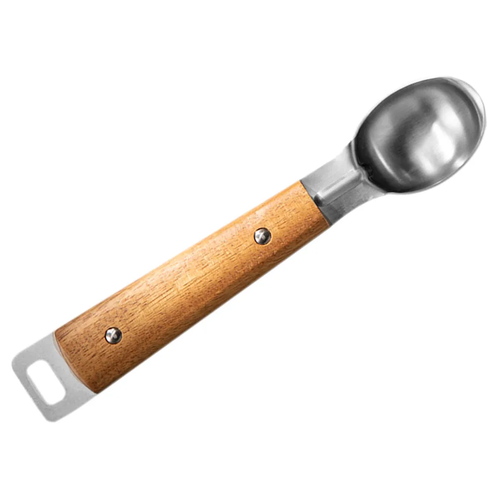 Wooden H Snowball Scoop Melon Baller Stainless Steel Kitchen Tool Fruit Dessert Spoon Ice Cream Cookie Dough
Wooden H Snowball Scoop Melon Baller Stainless Steel Kitchen Tool Fruit Dessert Spoon Ice Cream Cookie Dough