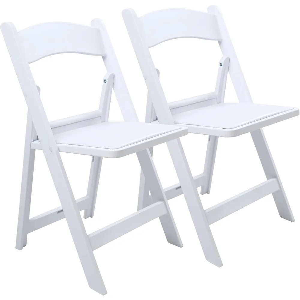 White Resin Folding Chair with Cushion & Backrest,700LB Weight Capacity Event Chair,Indoor/Outdoor Lightweight Foldable Chair
White Resin Folding Chair with Cushion & Backrest,700LB Weight Capacity Event Chair,Indoor/Outdoor Lightweight Foldable Chair