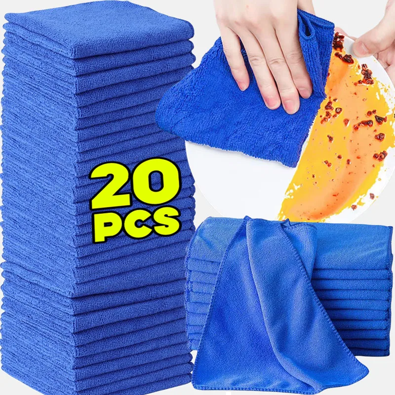 1/20pcs Microfiber Cleaning Cloths Lint Free Microfiber Cleaning Towel Cloths Reusable Cleaning Towels Absorbent for Car Window
1/20pcs Microfiber Cleaning Cloths Lint Free Microfiber Cleaning Towel Cloths Reusable Cleaning Towels Absorbent for Car Window