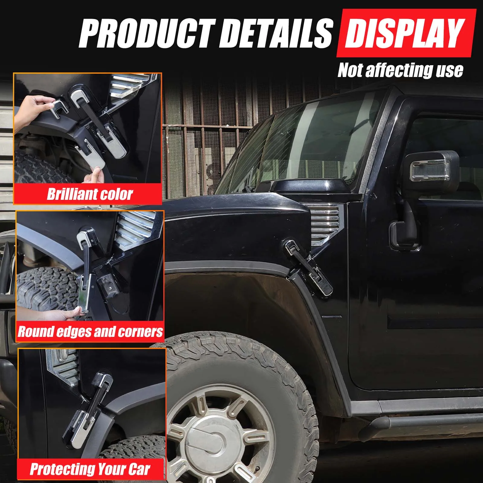 For Hummer H2 2003 2004 2005 2006 2007 2008 2009 Cover handle cover Car handle cover Automobile accessories Alternative
For Hummer H2 2003 2004 2005 2006 2007 2008 2009 Cover handle cover Car handle cover Automobile accessories Alternative