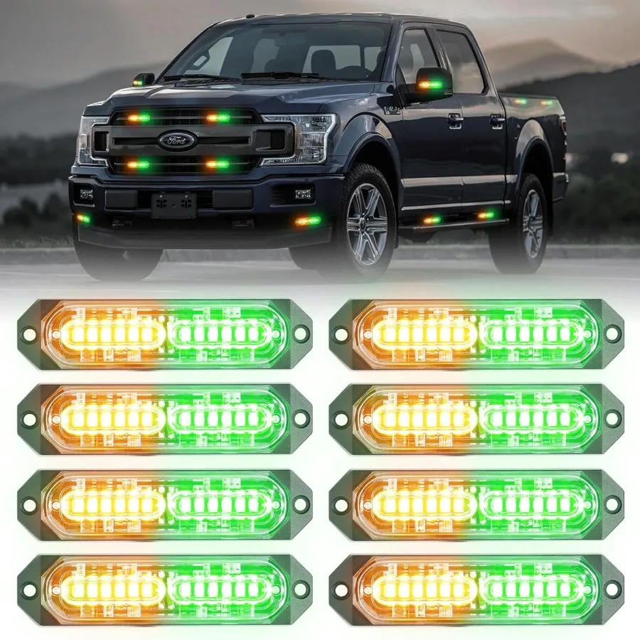 8 шт. 12 светодиодных светильников с функцией синхронизации, аварийная стробоскопическая решетка, ультратонкая поверхностная монтажная сигнальная мигающая световая панель для пожаротушения
8 шт. 12 светодиодных светильников с функцией синхронизации, аварийная стробоскопическая решетка, ультратонкая поверхностная монтажная сигнальная мигающая световая панель для пожаротушения