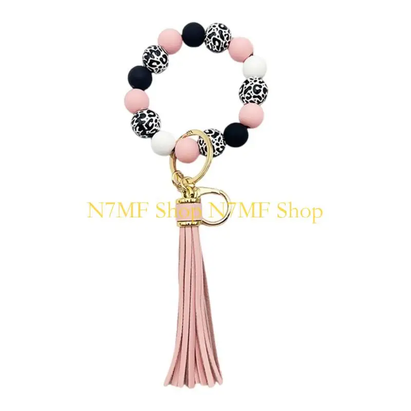 N7MF Car Chain Holder Stylish Bead Keyring Bracelet Wristlet for Daily
N7MF Car Chain Holder Stylish Bead Keyring Bracelet Wristlet for Daily