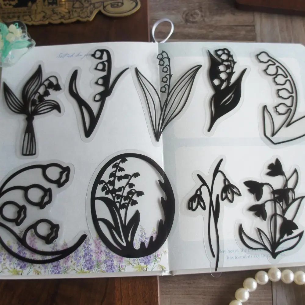 18pcs Black Lace Flower Butterfly Frame Design PVC Sticker Scrapbooking DIY Gift Packing Label Decoration Tag
18pcs Black Lace Flower Butterfly Frame Design PVC Sticker Scrapbooking DIY Gift Packing Label Decoration Tag