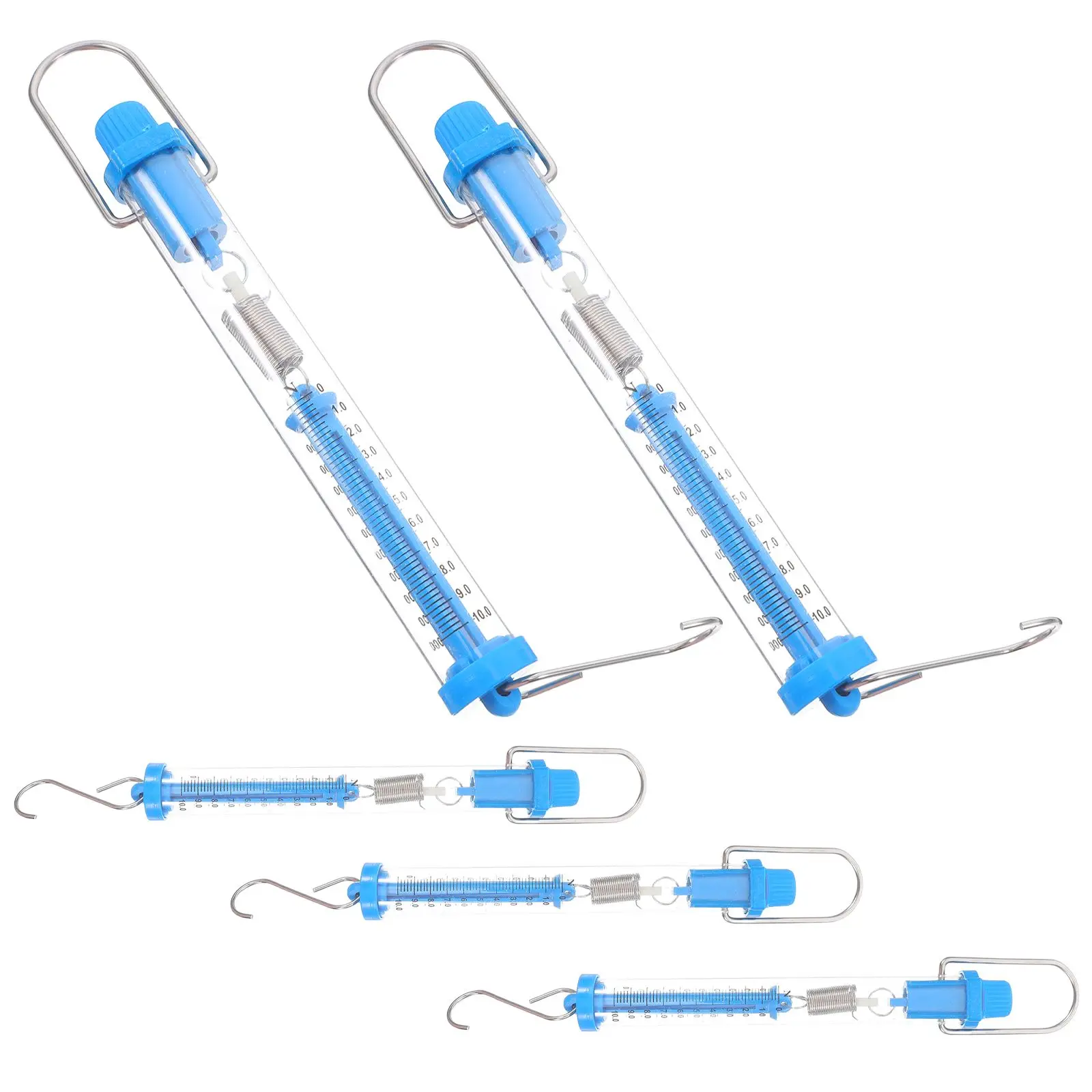5pcs Spring Scales Transparent Plastic Accurate Measurement Hanging Tube Physics Experiments Classroom DIY Science Projects
5pcs Spring Scales Transparent Plastic Accurate Measurement Hanging Tube Physics Experiments Classroom DIY Science Projects