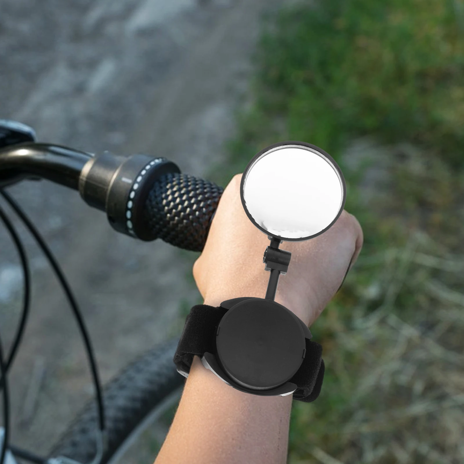 Rear View Black Reflective for Bike Mirrors Bike Cycling Safety ABS Nylon Material Rear View Wrist Guard Accessories
Rear View Black Reflective for Bike Mirrors Bike Cycling Safety ABS Nylon Material Rear View Wrist Guard Accessories