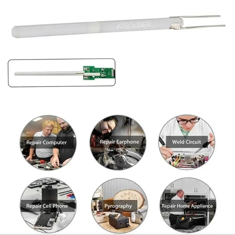 3Pcs 220V Adjustable Solder Core Ceramic Internal Heating Element Soldering Iron Electric Soldering Iron
3Pcs 220V Adjustable Solder Core Ceramic Internal Heating Element Soldering Iron Electric Soldering Iron