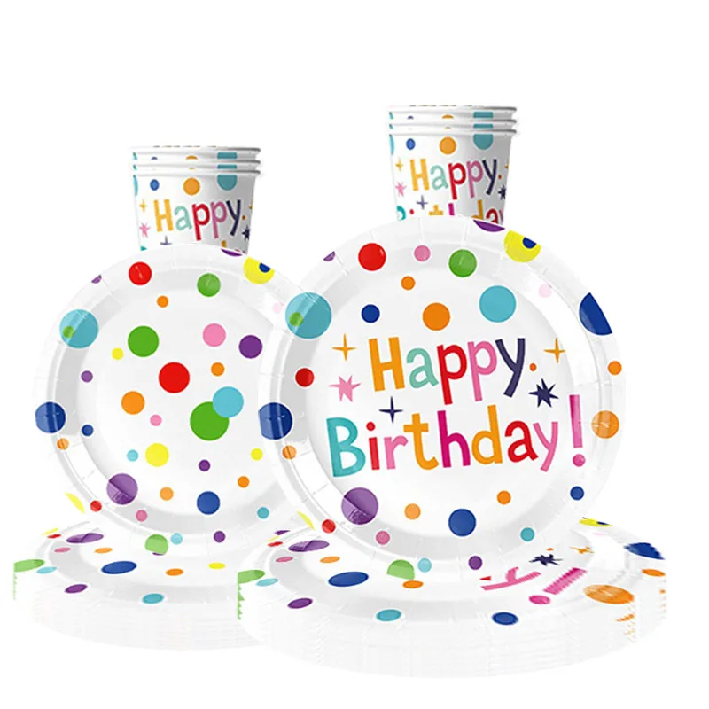 10Guests Dot Disposable Tableware Happy Birthday Plates Napkins Happy Kids Boy Girl Birthday Party Decor Balloon
10Guests Dot Disposable Tableware Happy Birthday Plates Napkins Happy Kids Boy Girl Birthday Party Decor Balloon