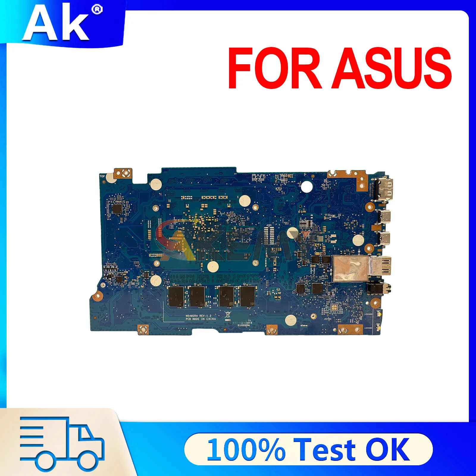 M5402RA M3402QA Mainboard For ASUS Vivobook K3402ZA M3402RA Laptop Motherboard R7-6800H R5-6600H 8GB RAM
M5402RA M3402QA Mainboard For ASUS Vivobook K3402ZA M3402RA Laptop Motherboard R7-6800H R5-6600H 8GB RAM