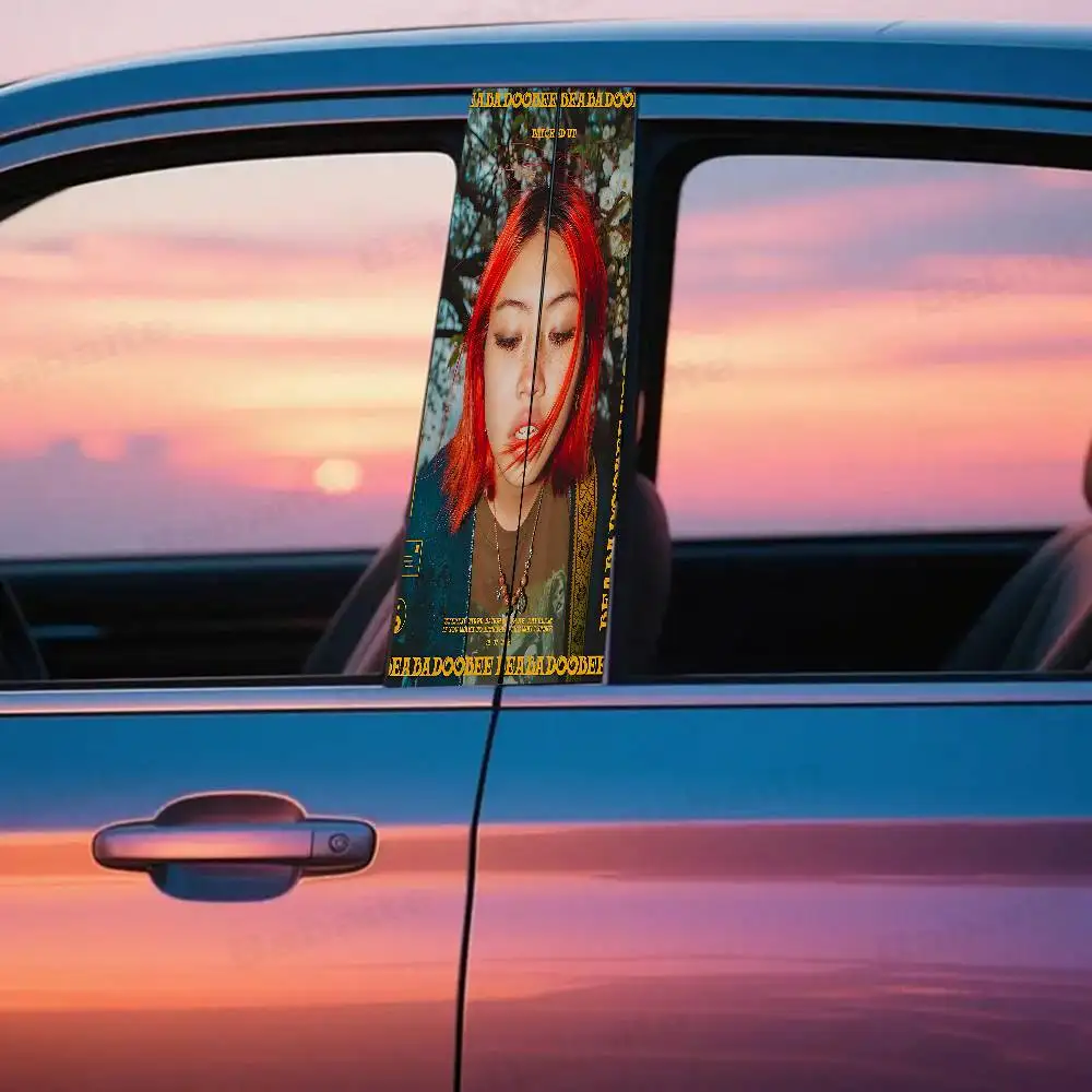 Singer Beabadoobee 'Fake It Flowers' 2pcs Car Sticker Car B Pillar Sticker Waterproof Car Modified Car Door Decorative Decal
Singer Beabadoobee 'Fake It Flowers' 2pcs Car Sticker Car B Pillar Sticker Waterproof Car Modified Car Door Decorative Decal