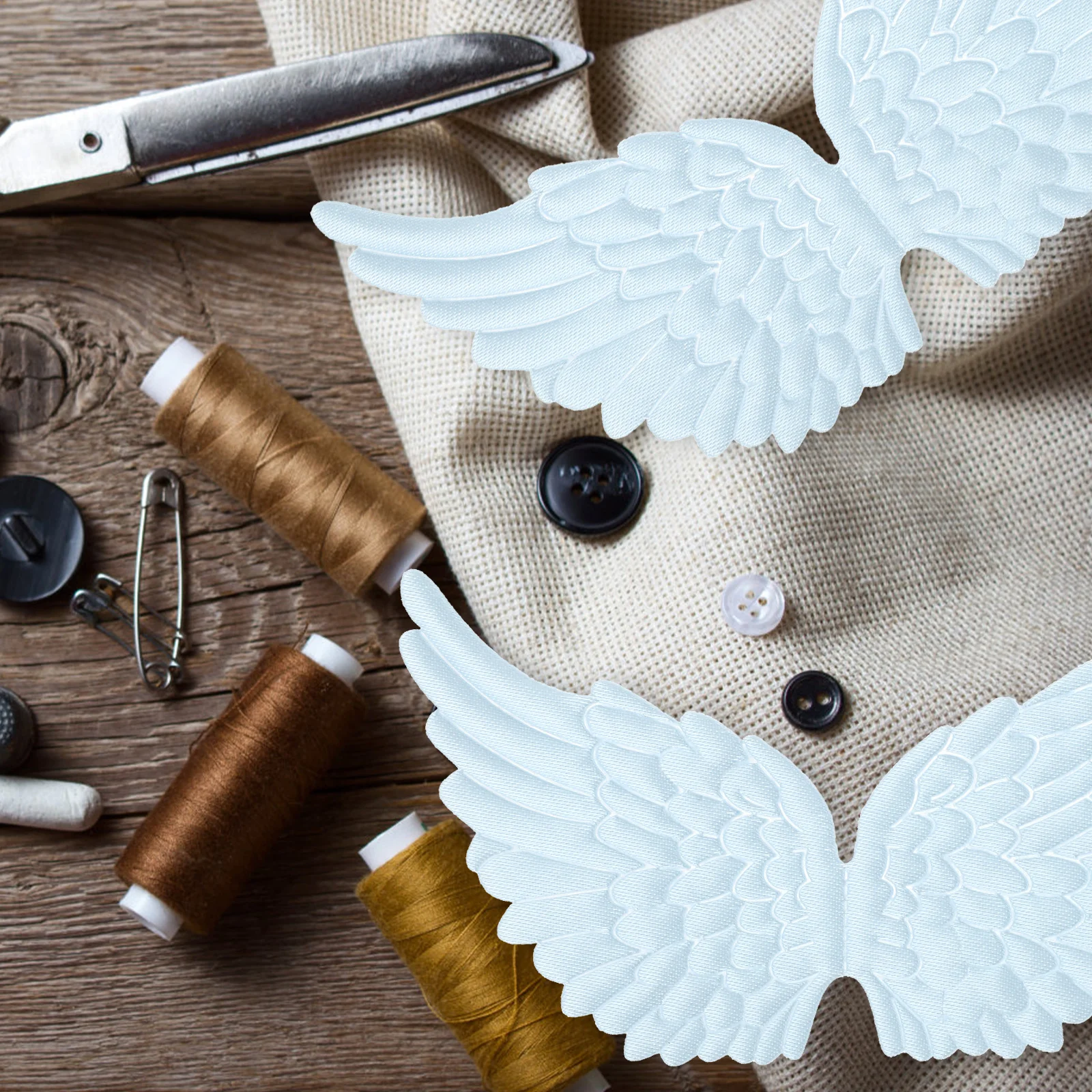 18pcs Angel Wing Adornment Diy Cloth Ornaments For Christmas Decor Party Props Wing Shape Hanging Accessories Storage Container
18pcs Angel Wing Adornment Diy Cloth Ornaments For Christmas Decor Party Props Wing Shape Hanging Accessories Storage Container
