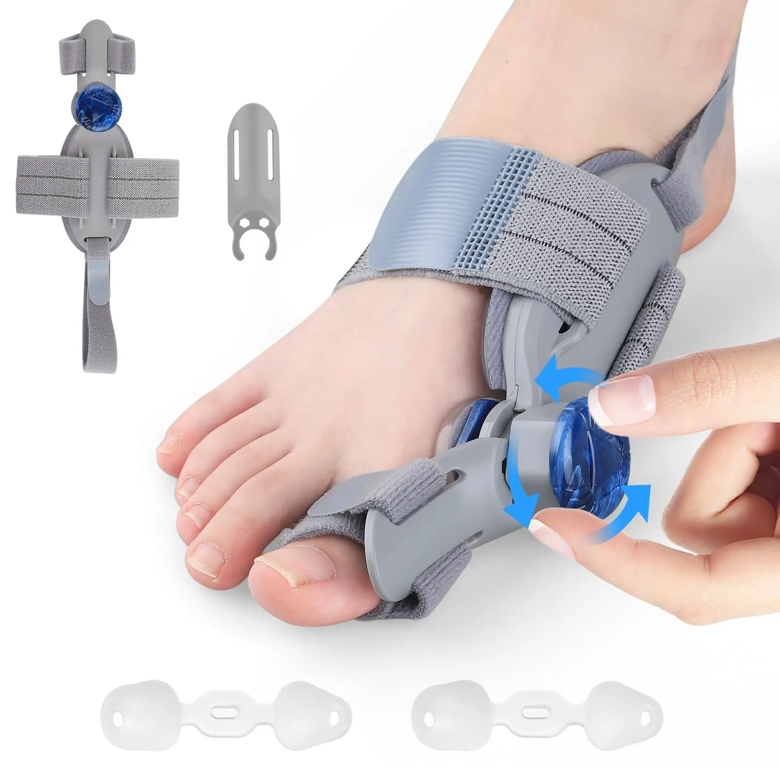 Bunion Corrector Unisex Bunion Adjustable Bunion Fix Pain Relief Toe Separator for Big Toe Separation Pain Relief for Men Women
Bunion Corrector Unisex Bunion Adjustable Bunion Fix Pain Relief Toe Separator for Big Toe Separation Pain Relief for Men Women