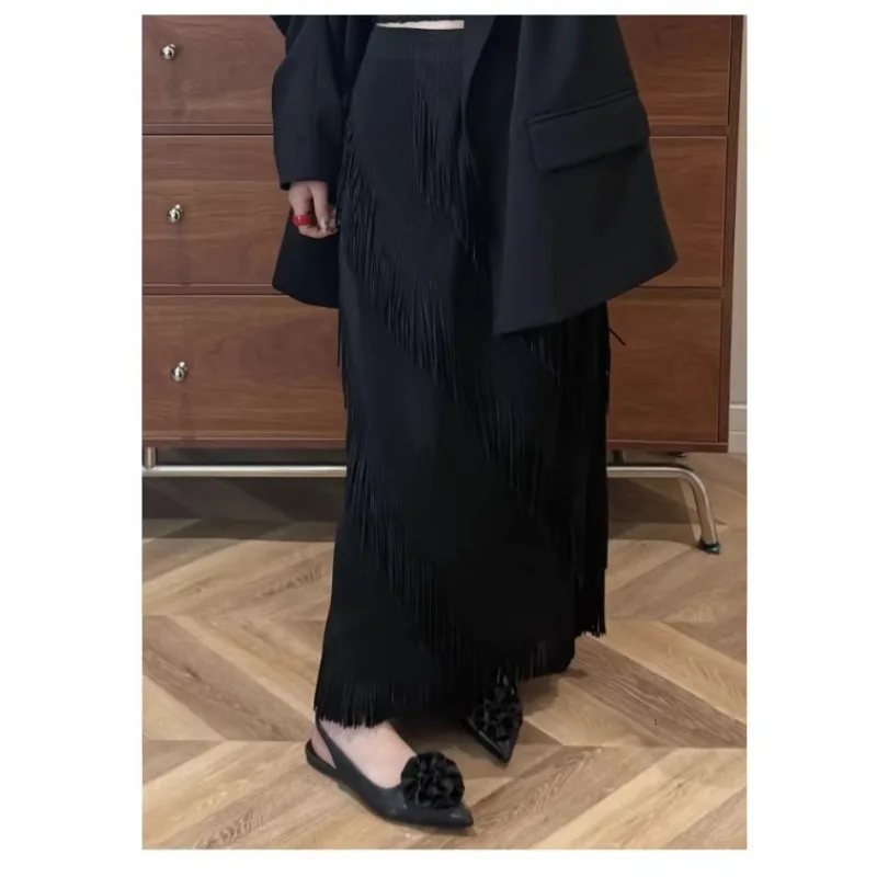 Miyake Pleated Skirt Plisse 2026 Spring New Commuter Fashion Niche Design Jupe 3-dimensional Tailoring Tassel Versatile Skirt
Miyake Pleated Skirt Plisse 2026 Spring New Commuter Fashion Niche Design Jupe 3-dimensional Tailoring Tassel Versatile Skirt