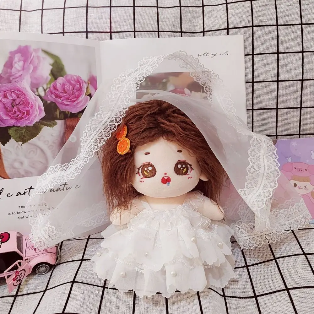 Wedding Dress 20cm Cotton Doll Clothes White Gauze Skirt Dress Up Cotton Doll Outfit Dress Mini Collection
Wedding Dress 20cm Cotton Doll Clothes White Gauze Skirt Dress Up Cotton Doll Outfit Dress Mini Collection