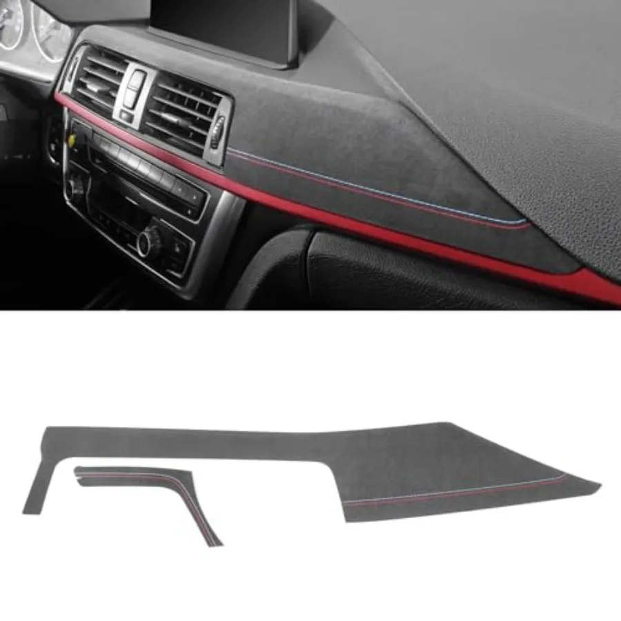 for Alcantara Car Dashboard Panel Trim Cover for BMW F30 F31 F32 F36 F34 3 4 Series 2013-2019 Center Console Dash Sticker Car S
for Alcantara Car Dashboard Panel Trim Cover for BMW F30 F31 F32 F36 F34 3 4 Series 2013-2019 Center Console Dash Sticker Car S