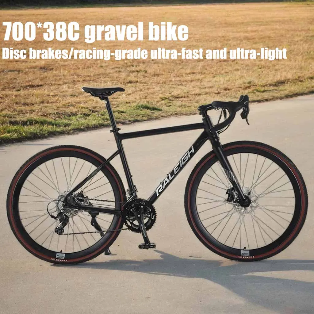 Горный велосипед для гравийных дорог 700*38C с дисковыми тормозами, алюминиевая рама, гравийный велосипед, гоночный шоссейный велосипед с изогнутыми рулями
Горный велосипед для гравийных дорог 700*38C с дисковыми тормозами, алюминиевая рама, гравийный велосипед, гоночный шоссейный велосипед с изогнутыми рулями