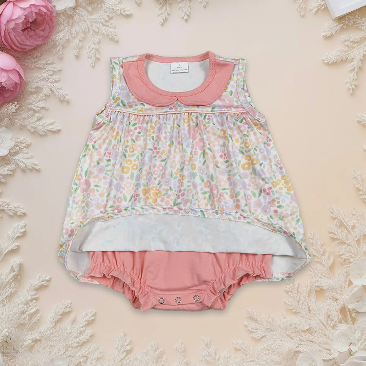 Новый комбинезон-ромпер для новорожденных девочек с цветочным воротником, короткими рукавами, оптом
Новый комбинезон-ромпер для новорожденных девочек с цветочным воротником, короткими рукавами, оптом