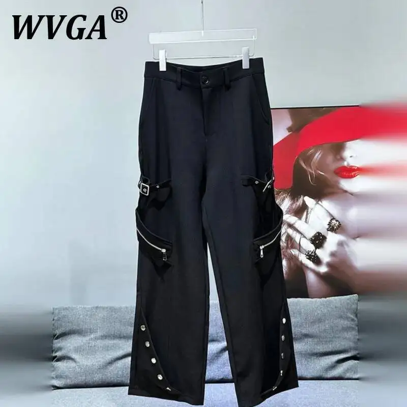 WVGA Spring Autumn New Men Tide Metal Zipper Decorative Strap Pockets Design Fashion Niche Chic Casual Straight Pants Ins W10322
WVGA Spring Autumn New Men Tide Metal Zipper Decorative Strap Pockets Design Fashion Niche Chic Casual Straight Pants Ins W10322