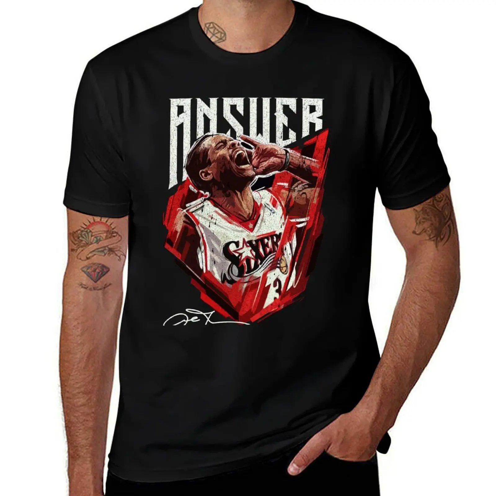 Allen Iverson Classic T-Shirt Short sleeve tee rapper graphic tees clothes for men
Allen Iverson Classic T-Shirt Short sleeve tee rapper graphic tees clothes for men