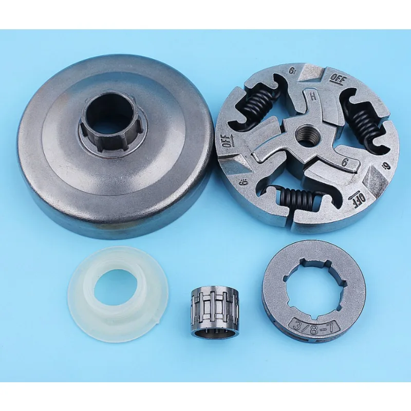 2PCS For Husqvarna 357 359 Clutch Drum 7T Passive Disc, Clutch, Turbo, Needle Roller, Accessories
2PCS For Husqvarna 357 359 Clutch Drum 7T Passive Disc, Clutch, Turbo, Needle Roller, Accessories