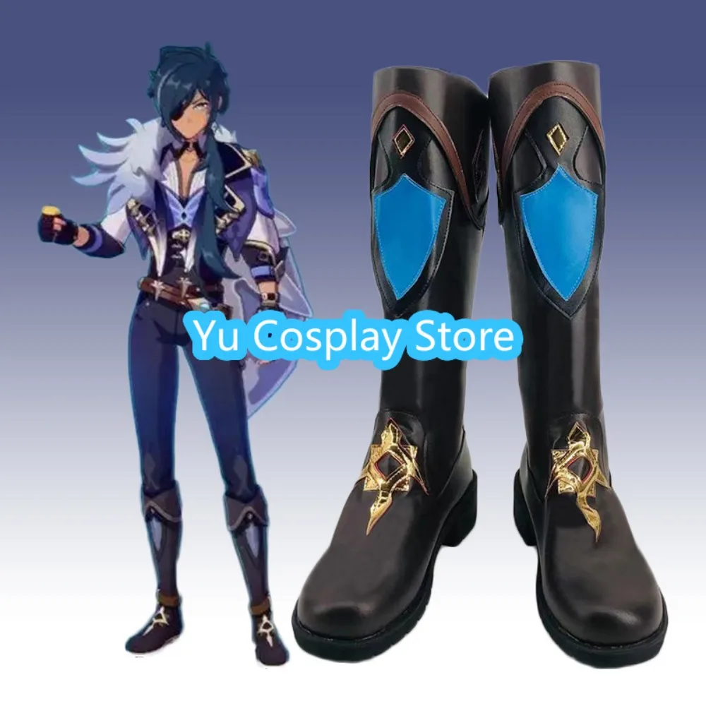 Yu Косплей Магазин Genshin Impact Kaeya Обувь для косплея Аниме Представление Аниме Обувь для косплея Сапоги Костюмы на Хэллоуин Реквизит 
Yu Косплей Магазин Genshin Impact Kaeya Обувь для косплея Аниме Представление Аниме Обувь для косплея Сапоги Костюмы на Хэллоуин Реквизит