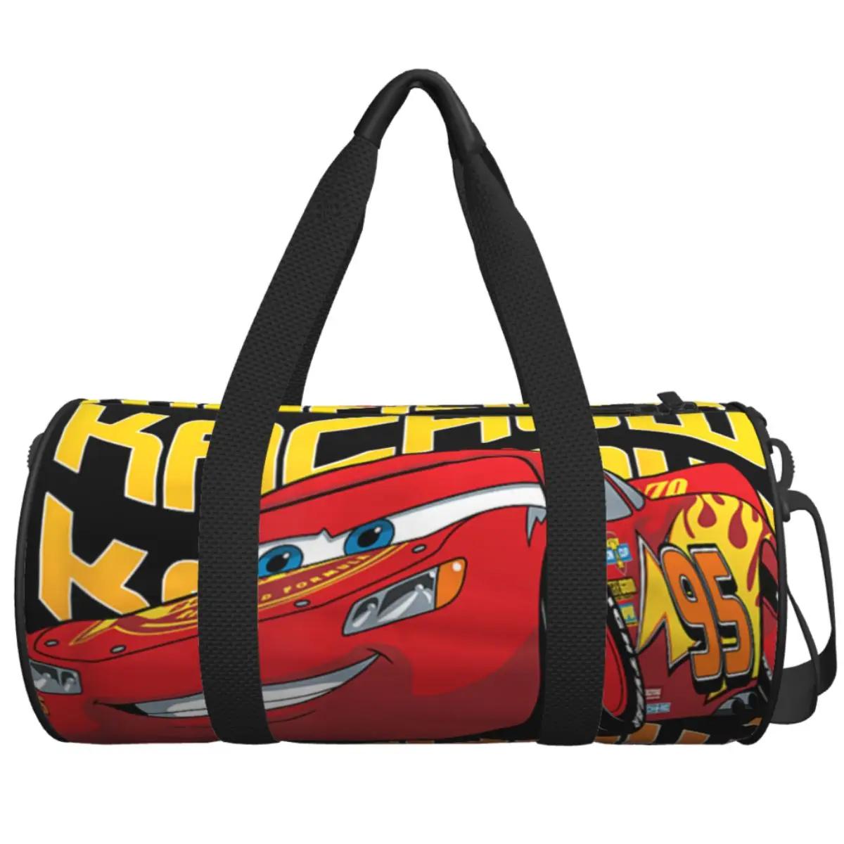Couple Travel Bag Lightning McQueen Car Kachow 95 Gym Bag Large Capacity Weekend Design Handbag Colorful Fashion Sports Bag
Couple Travel Bag Lightning McQueen Car Kachow 95 Gym Bag Large Capacity Weekend Design Handbag Colorful Fashion Sports Bag