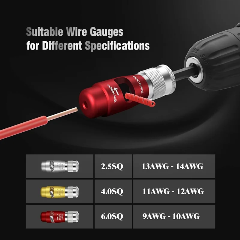 J1UL1N Портативный сверло для зачистки проводов со встроенным инструментом Twister для эффективных задач проводки
J1UL1N Портативный сверло для зачистки проводов со встроенным инструментом Twister для эффективных задач проводки